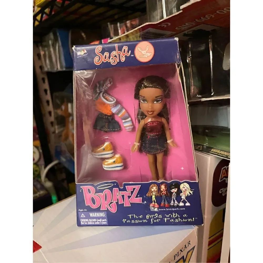 Lil' Bratz Mini Sasha Doll 2002 New In Box The Girls With The Passion Retro NIP